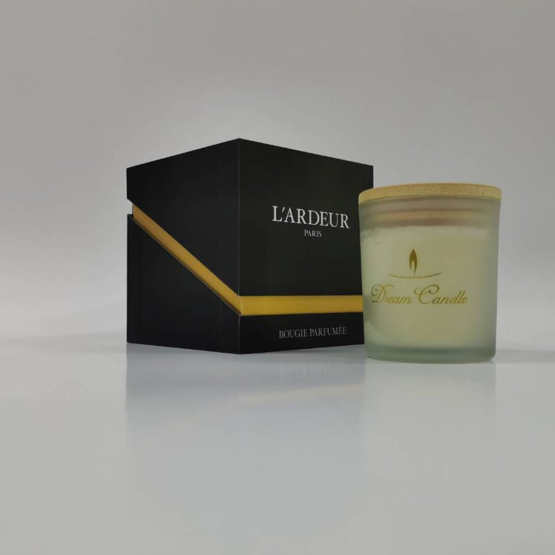 Eco Friendly Kraft Luxury Empty Flip Top Candle Box (Kotak Lilin Flip Top yang Kosong)