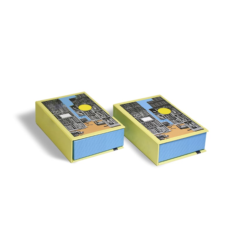 CF Ribbon Closures Rigid Boxes Glossy Lamination Recycled Materials Magnetic Closure Paperboard Gift Box