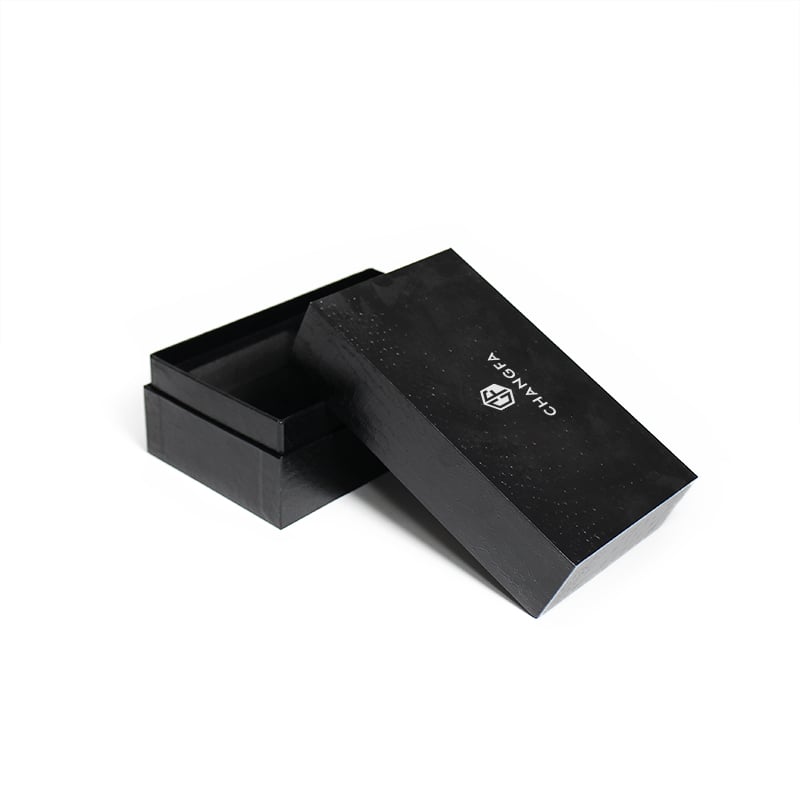 CF Paper Rigid Cardboard Custom Removable Lid Box With Neck With Foam EVA Insert