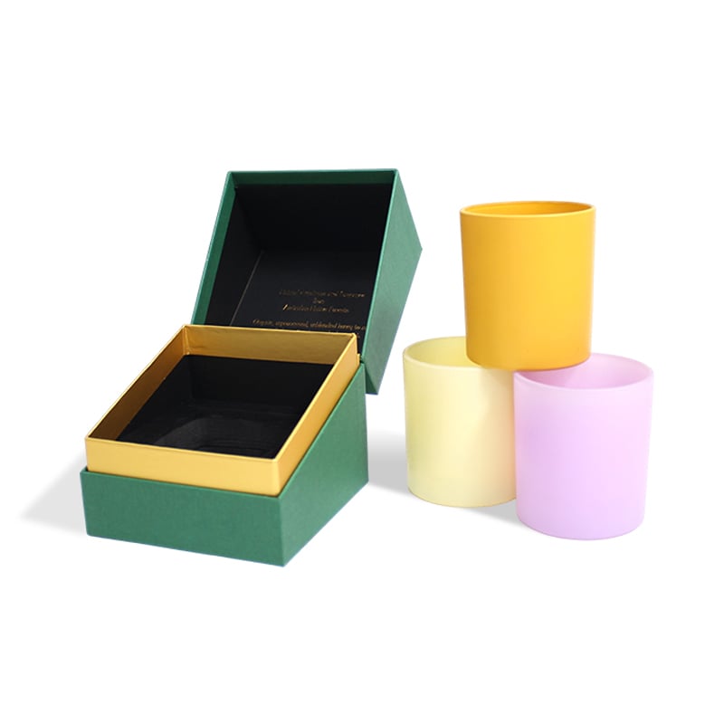 CF Candle Clamshell Bevel Box From EVA Velvet insert
