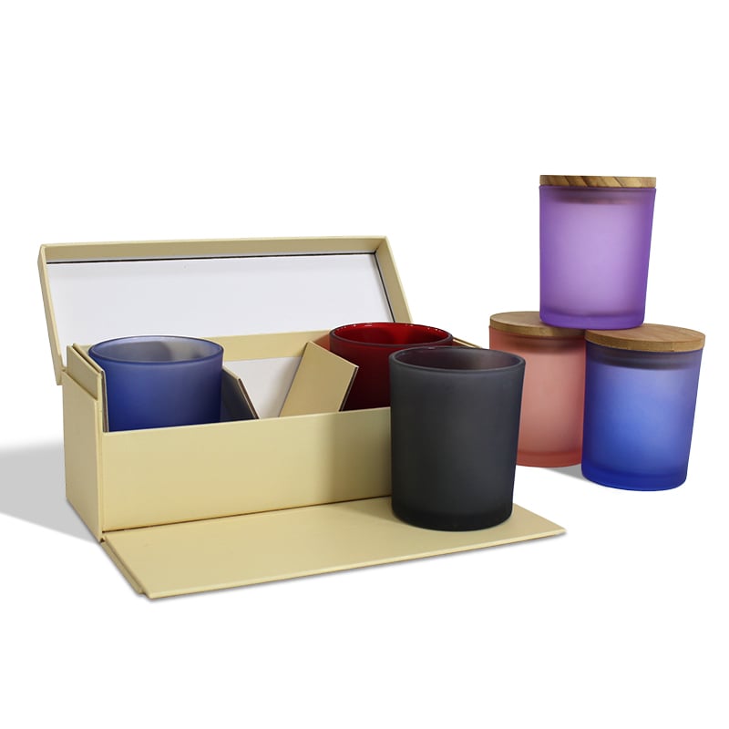 Candle Clamshell Gift Box Corrugated Paper Insert