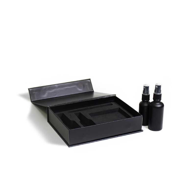 CF Luxury Cardboard Gift Box Matt Lamination For Skin Care Cosmetics Makeup-eva Foam Insert For Face Cream Packaging