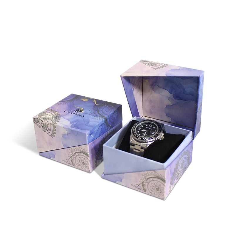 Watch Clamshell Gift Irregularity Box With Pillow Pad