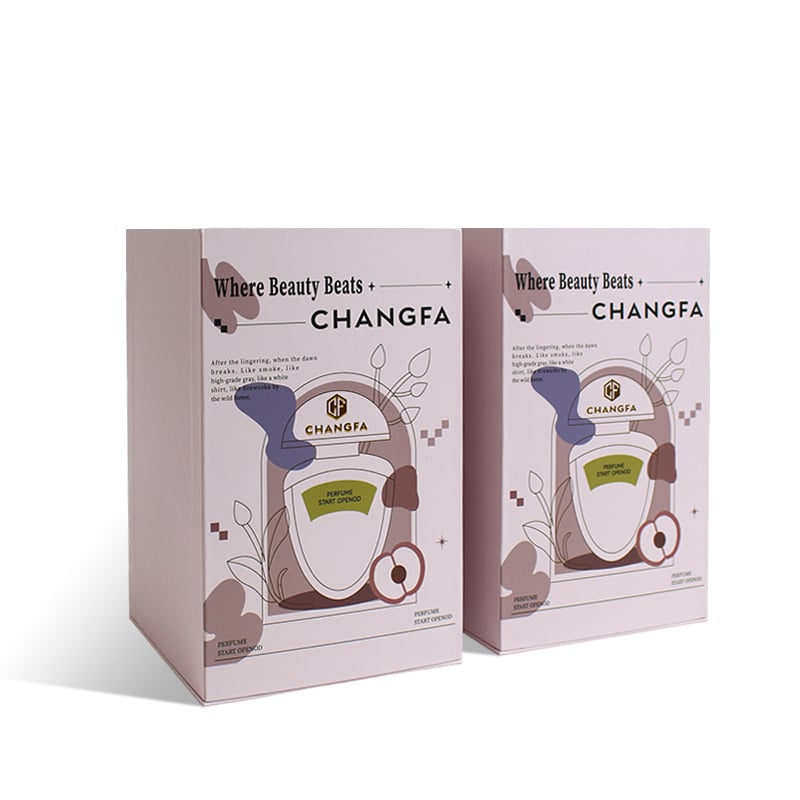 Perfume Folding Removable Lid Box With EVA velvet insert