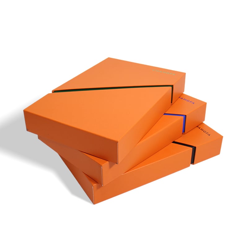 CF Leather Paper Surface Bevelled Rigid Gift Box