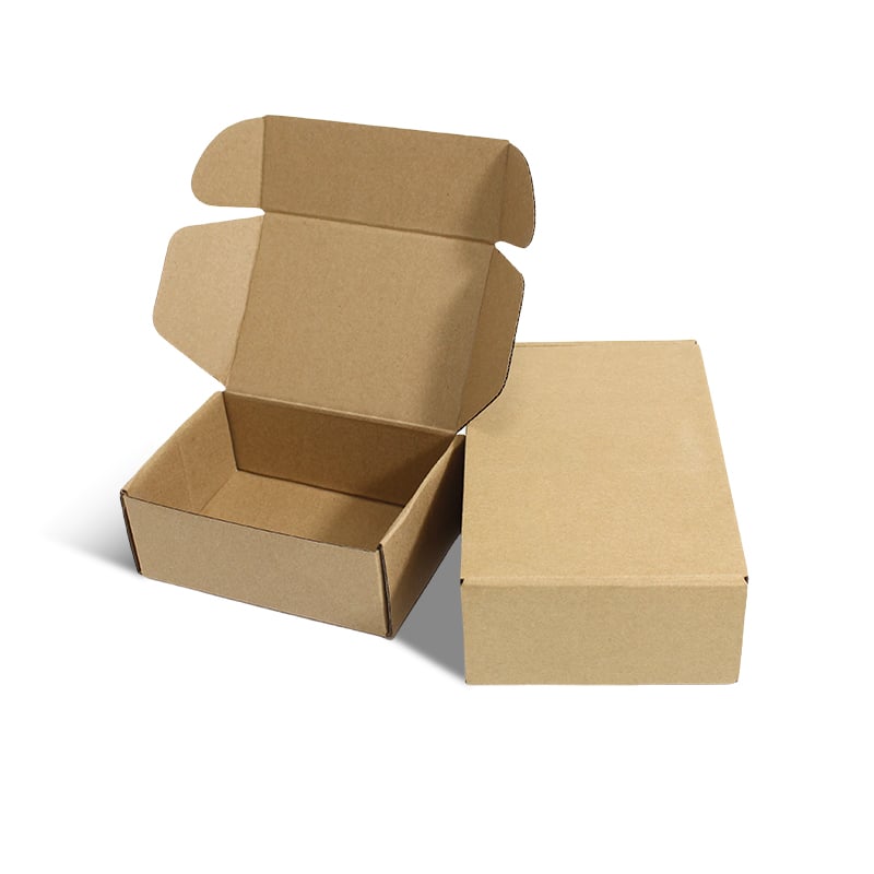 Custom Shipping Boxes With Logo Packaging For Gifts Brownie Cartons Clothing Mailer Boxes And Durable Cardboard Kraft Paper Box