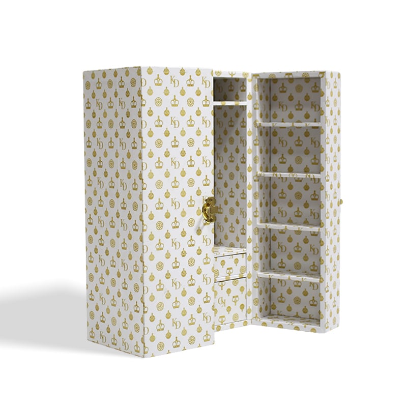 CF Christmas Double Door Drawer with Metal Buckle Cardboard Gift Box
