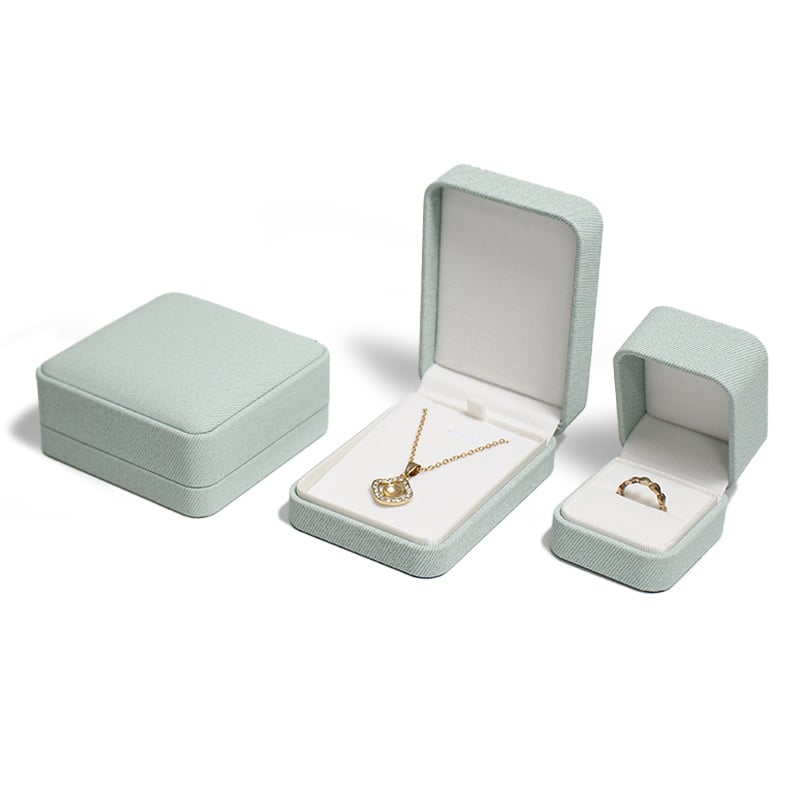 CF Luxury Velvet Jewelry Box Customizable Gift Packaging for Bracelets Necklaces Earrings Rings Box