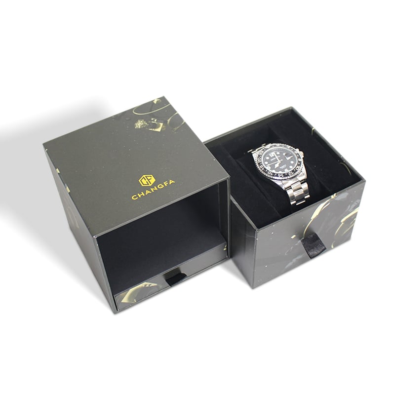 CF Watch Drawer Box With EVA Velvet Insert Pillow Foam Insert