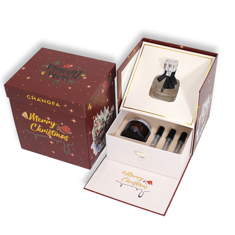 Perfume Gift Removable Lid Box With Neck EVA Insert