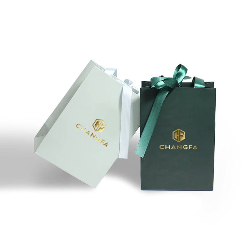 CF Luxury Gift Paper Shopping Bag Packaging Printing Art Paper for Clothing Jewelry Packaging
