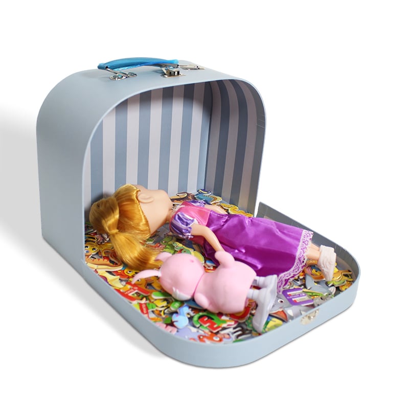 Custom High-quality Luxury Cardboard Portable Gift Storage Box