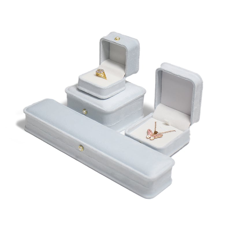 CF Earrings Ring Necklace Pendant-for Luxury Gift Packaging Velvet Jewelry Box and Bag
