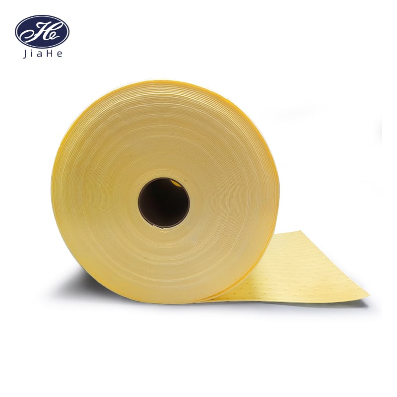 Rouleau absorbant standard pour produits chimiques et dangereux 400mm x 50m