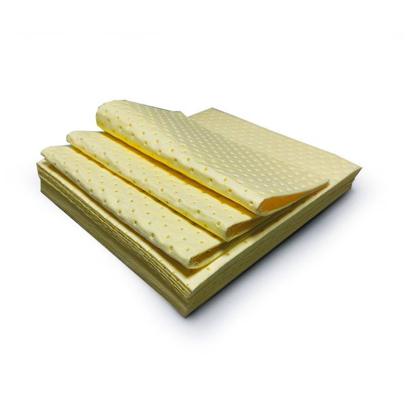 How Yellow Chemical Absorbent Pads Enhance Workplace Safety