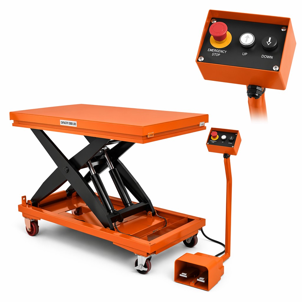China Manufacturer Electric Hydraulic automatic table lifter Scissor Lift Table