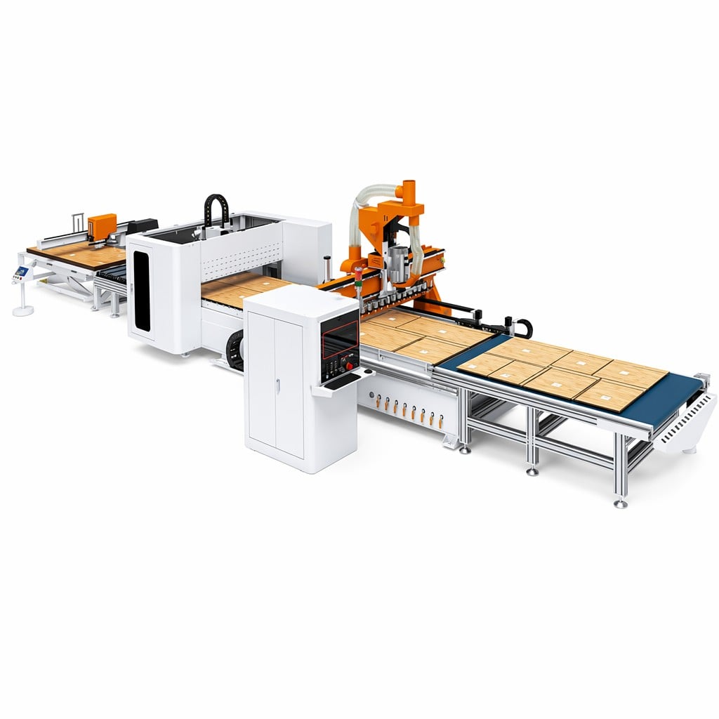 Heavy Duty Cnc Router ATC Wood Carving MDF Cutting Machine