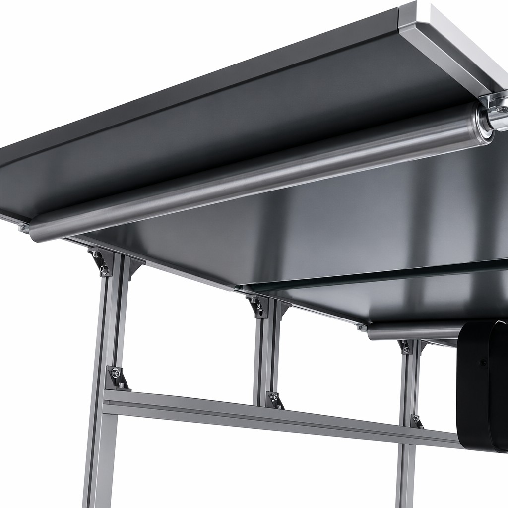 Automated Belt Conveyor System  Designed for Panel Furniture, Steel  Heavy Items Transport
