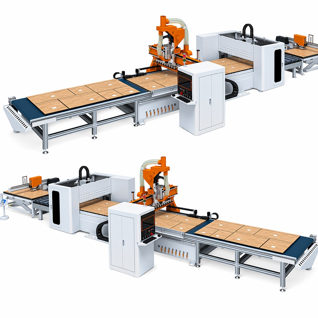 Heavy Duty Cnc Router ATC Wood Carving MDF Cutting Machine