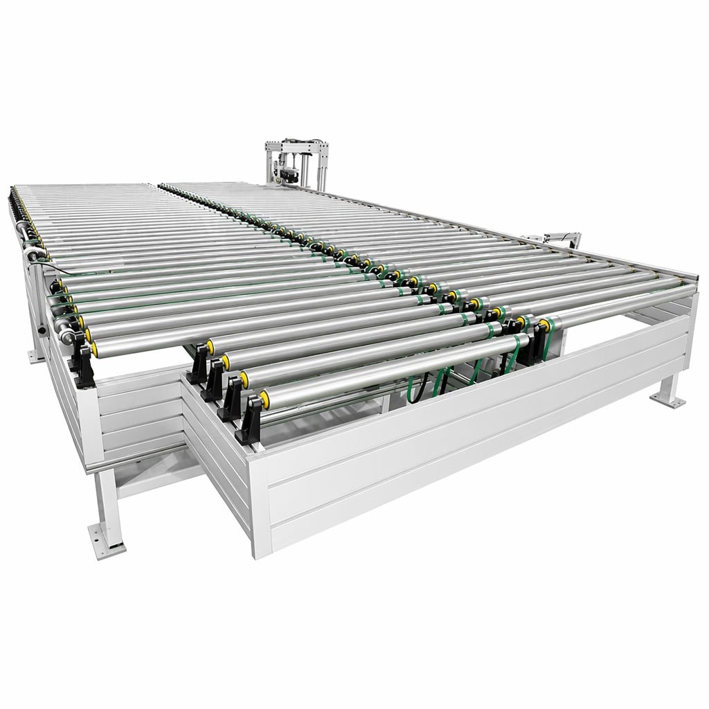 Hongrui Mdf Edge Banding Machine Transportation Roller Conveyor
