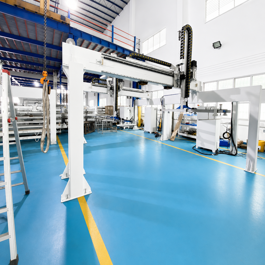 Other Woodworking Machinery Automatic Vacuum Panel And Door Gantry Loading Stacker Machine