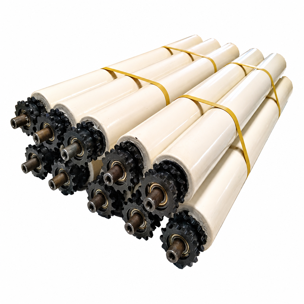 Roller For Conveying Conveyor Belt Systems Heavy Duty Industry Logistics Idler