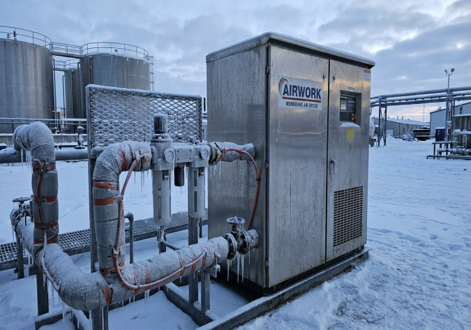 Calculating Dew Point for Sub-Zero Outdoor Pneumatics | AIRWORK