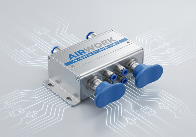 How to Design a Two-Hand Safety Control Pneumatic Circuit | AIRWORK