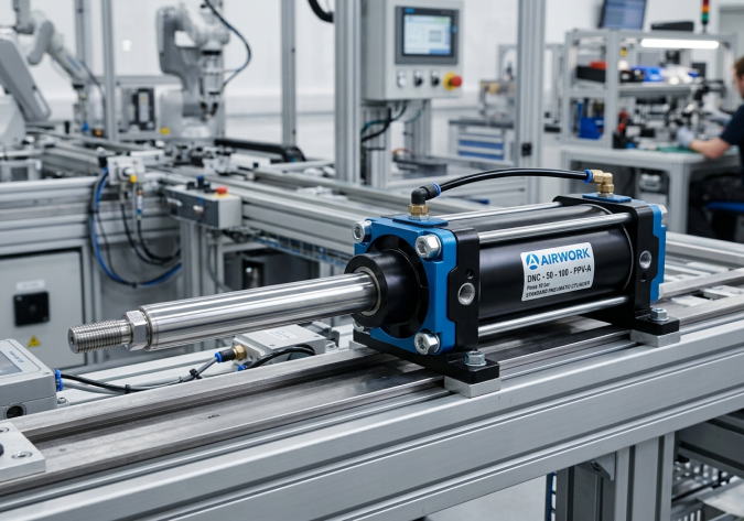 How to Calculate Side Load for DNC Series Standard Cylinders | AIRWORK