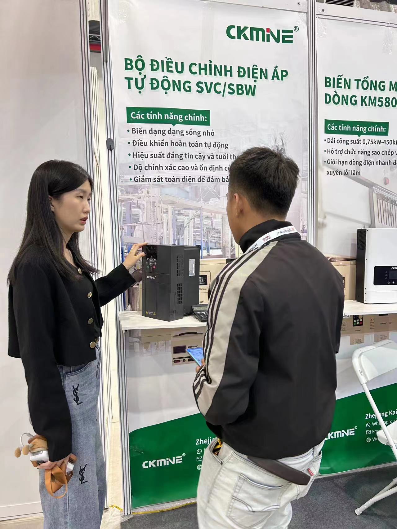 CKMINE nimmt an der Solar & Storage Live Vietnam 2024 teil