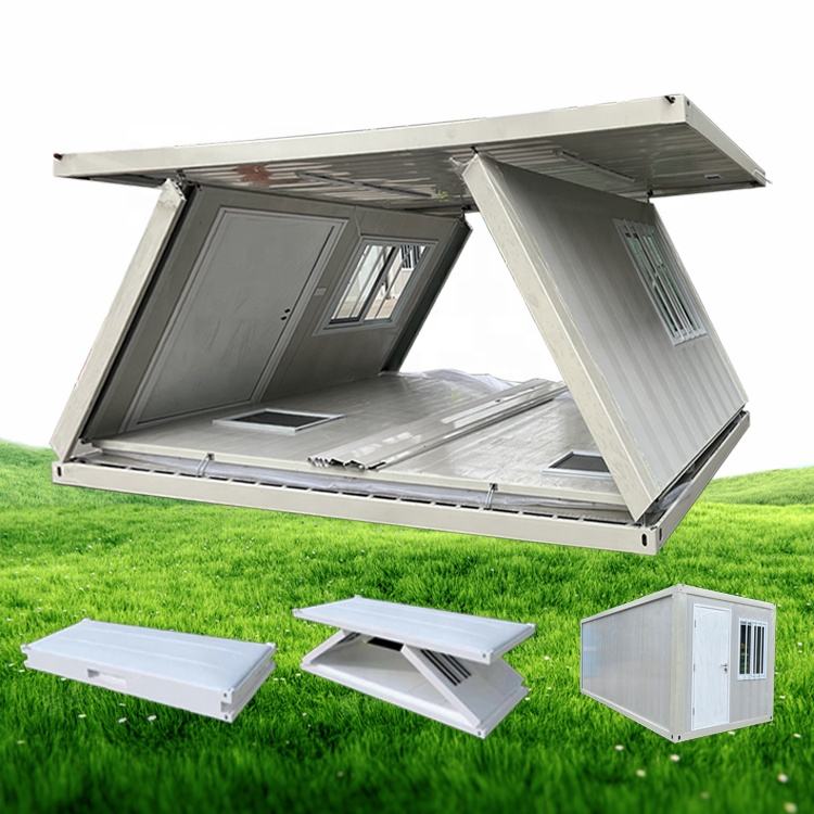 The appeal of a folding container house