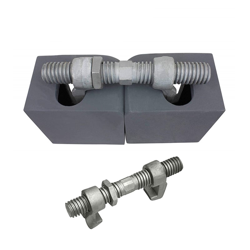 260/380mm Shipping Container Bridge Fitting Clamp Galvanized Container Horizontal Side by Side Connector