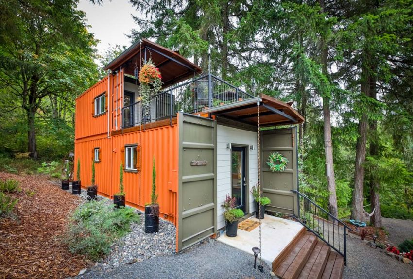 Transforming Two Shipping Containers into a Home