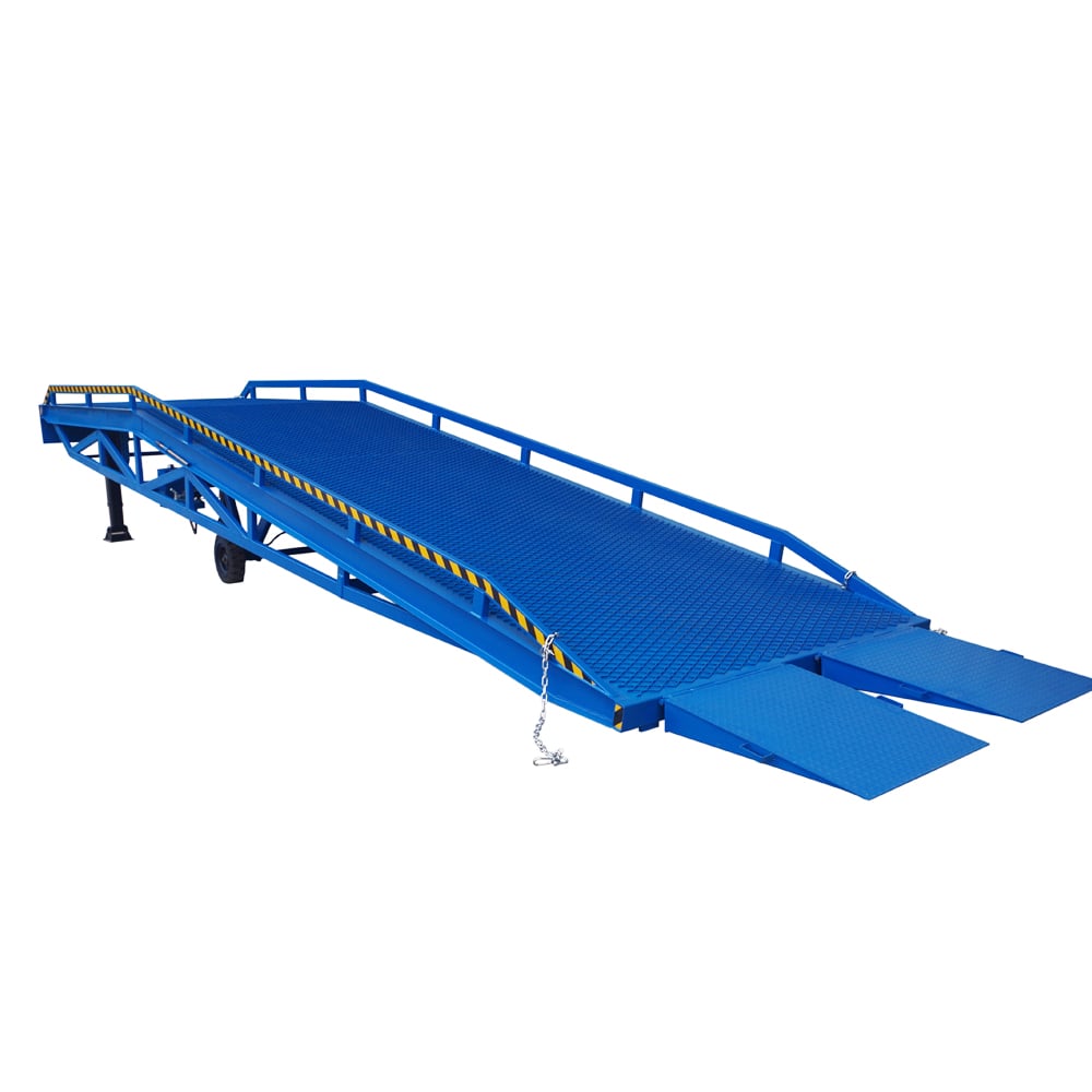 Mobile Container Truck Loading Dock Ramps Hydraulic Dock Yard Ramp for Warehouse 