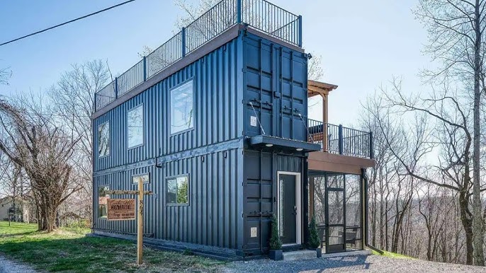 Inside a Shipping Container Home