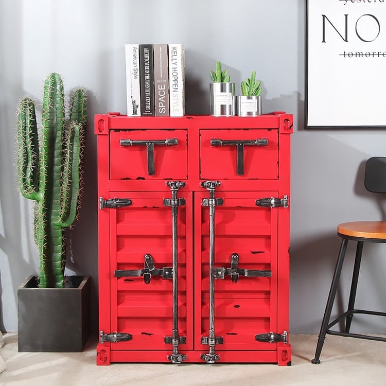 The Shipping Container Cabinet for Every Room