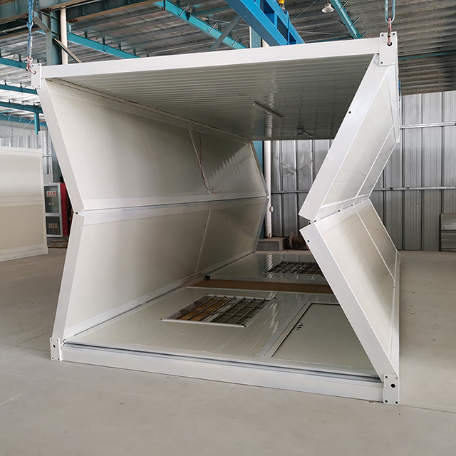 The convenience of a folding container house