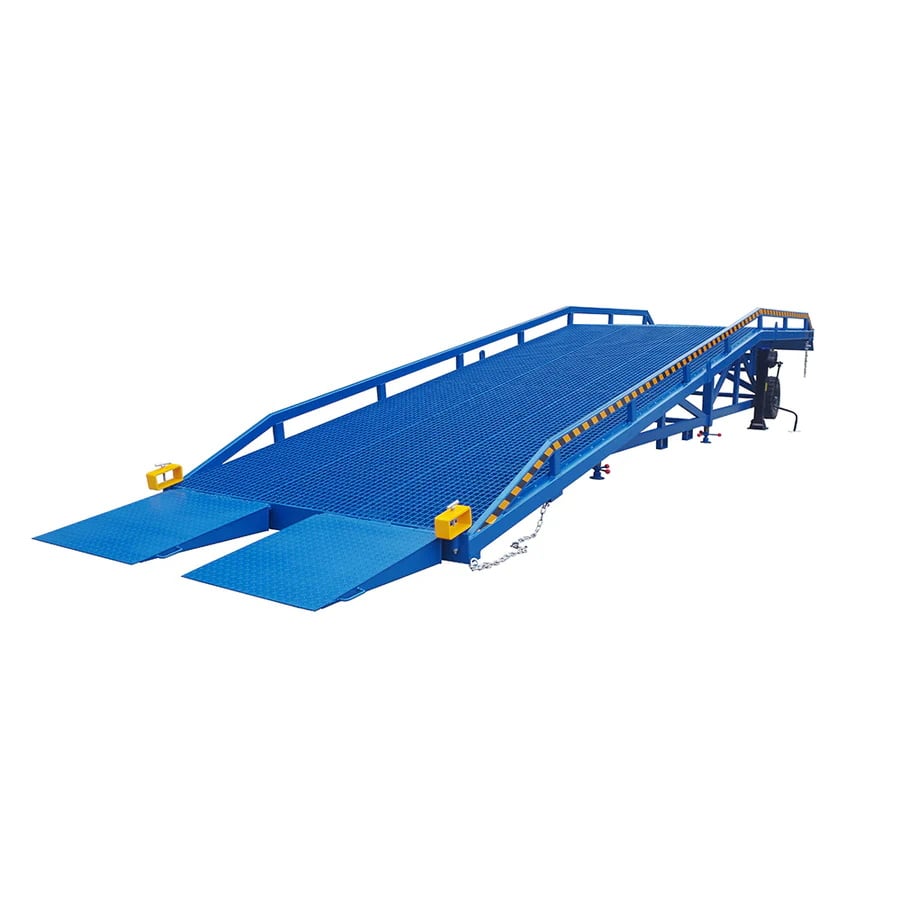 Heavy Duty Steel Mobile Container Forklift Yard Ramp Portable Truck Loading Dock Ramp