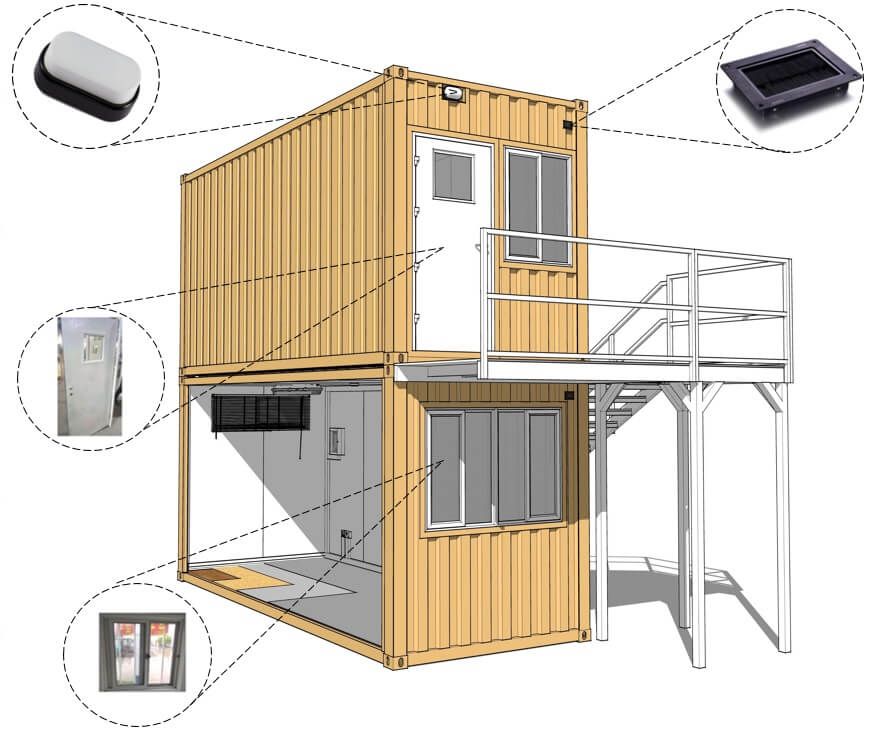 Upgrade Your Shipping Container Living or Workspace