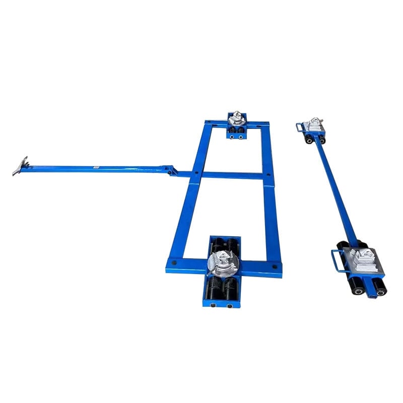 Container Moving Equipment ISO Shipping Container Trolley Moving Skate Wheels Casters 
