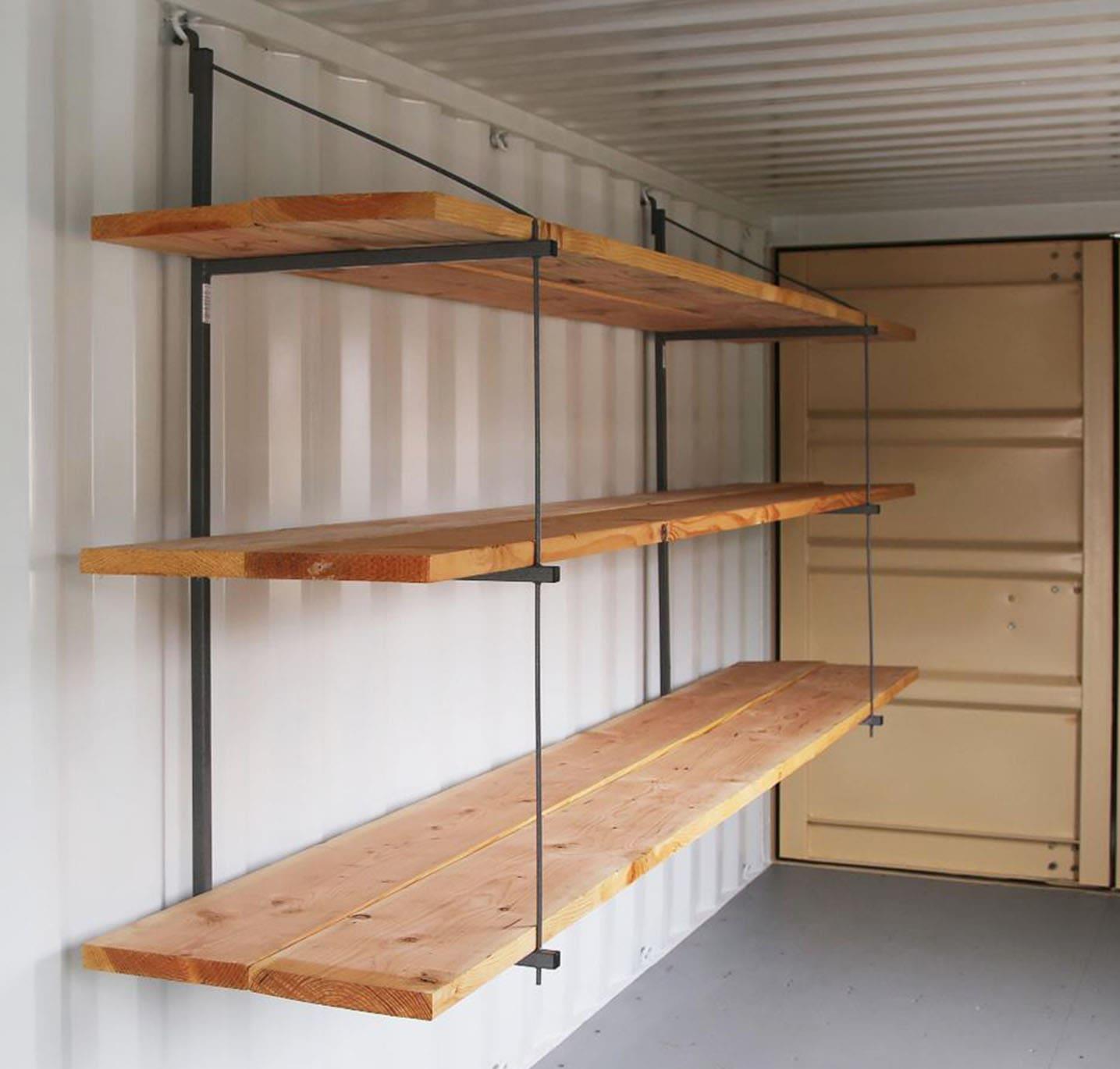 Set up your shelving system in minutes.