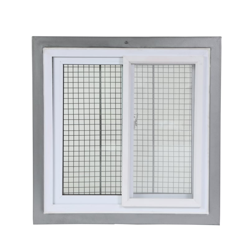 Popular Modern Customized Aluminum Shipping Container Anti-theft Sliding Window with Security Grill 