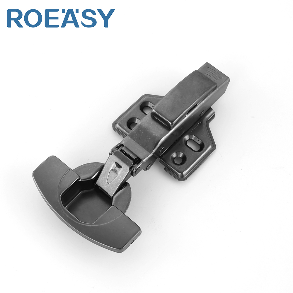 ROEASY CH-271AF-BN Piastra Fissa Sovrapposizione Totale Cardine per Ante Cucina 96 Grammi Tre Vie Chiusura Morbida Per Mobile