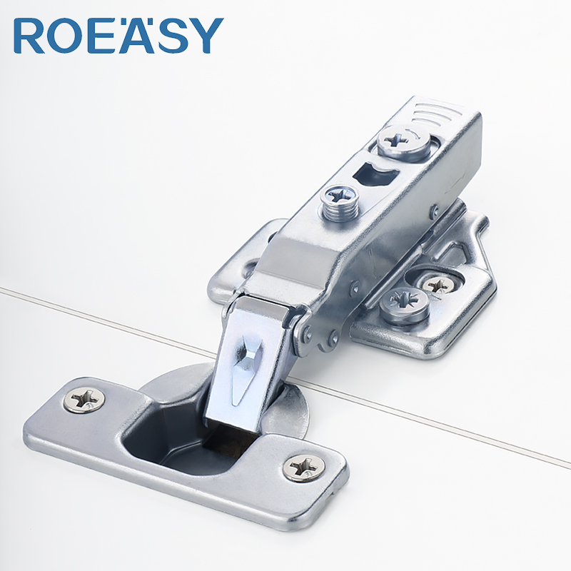 ROEASY CH-293A-3D-ALICO Acessórios para Móveis 3D Fechamento Suave para Armários de Cozinha Dobradiças Hidráulicas Ocultas com Aprovação de 48 Horas de Teste de Neblina Salina Ácida