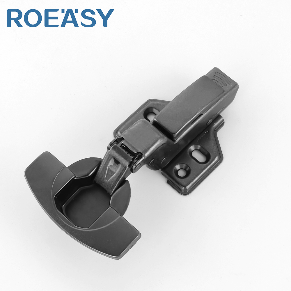 ROEASY CH-271AI-BN Chiusura morbida Nickeline nero Fisso Tipo Cardini idraulici per armadi 15 Cardini inseriti