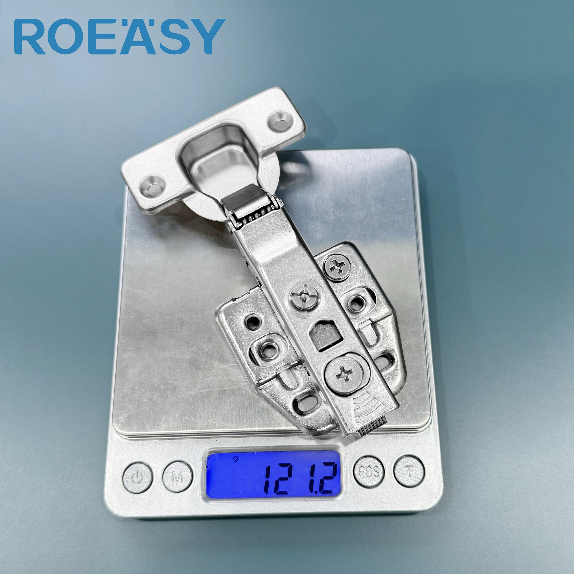 ROEASY CH-293E-3H 3D Regulacja Zawiasu Meblowego Miękki Hydrauliczny Zamykacz Kuchenny Ciężki Podstawy Zawiasy