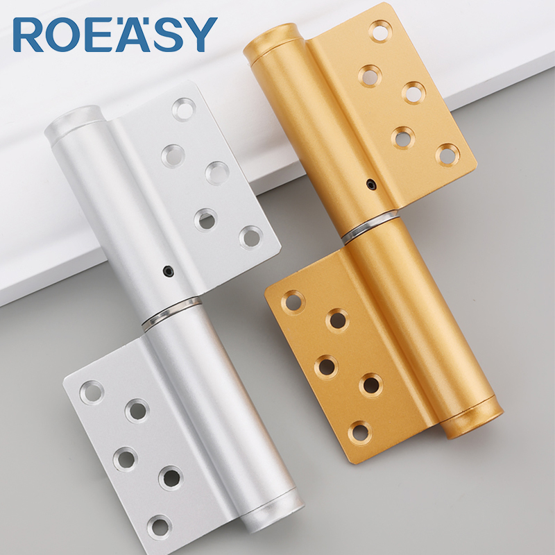 ROEASY Cardine Idraulico Nascosto da 6 pollici con Apertura Automatica, Capacità di Carico 45-100kg, Posizionamento con Rimbalzo