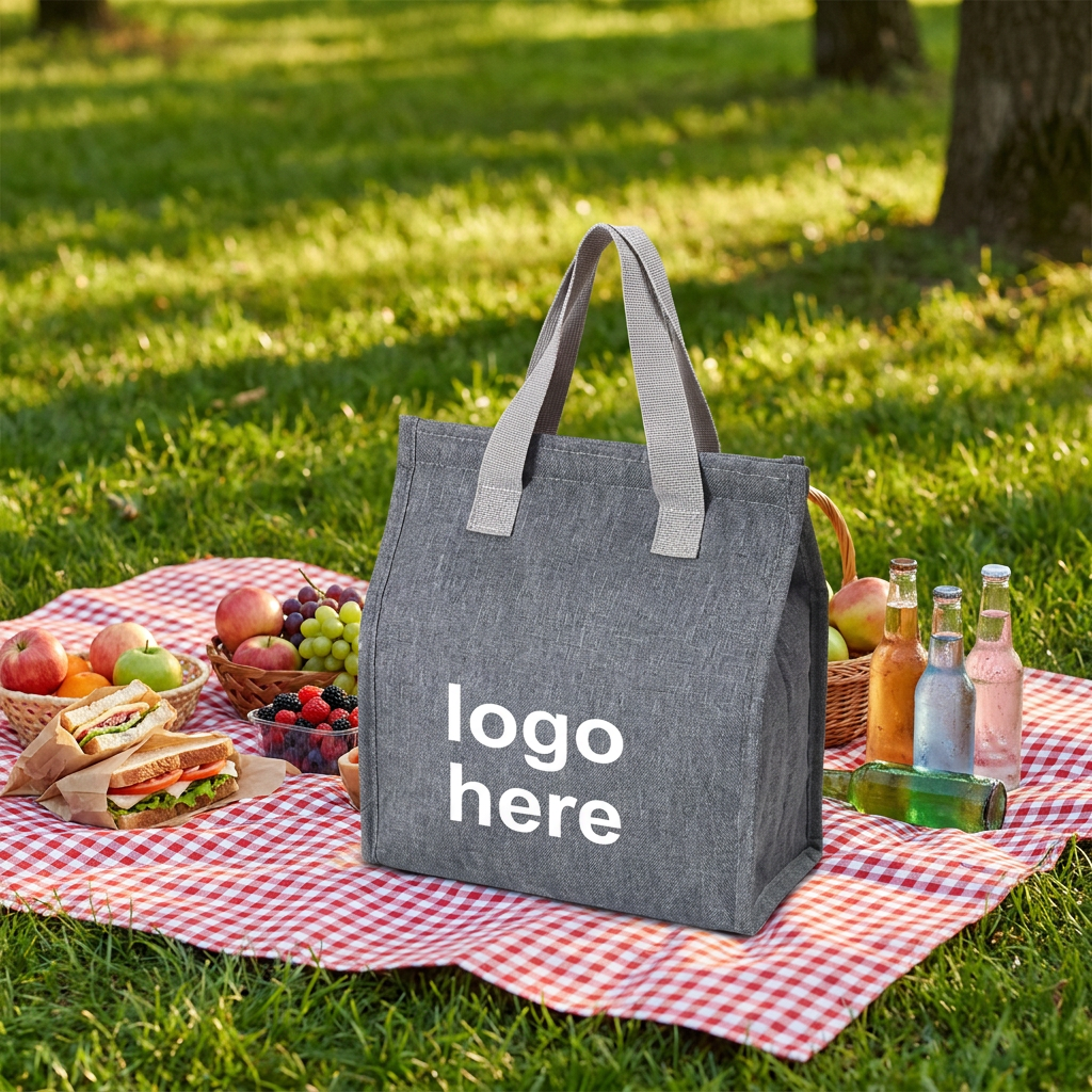 Wholesale Custom Non‑Woven Insulated Cooler Bag, Reusable Thermal Tote Bag for Camping Picnic, OEM ODM Bulk Order