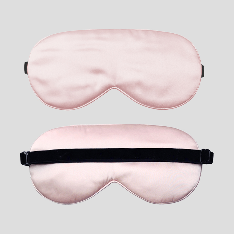 Light Luxury Silk Eye Cover 16/19/22MM With Adjustable Buckle 100% Mulberry Silk Eye Mask Relieve Eye Fatigue