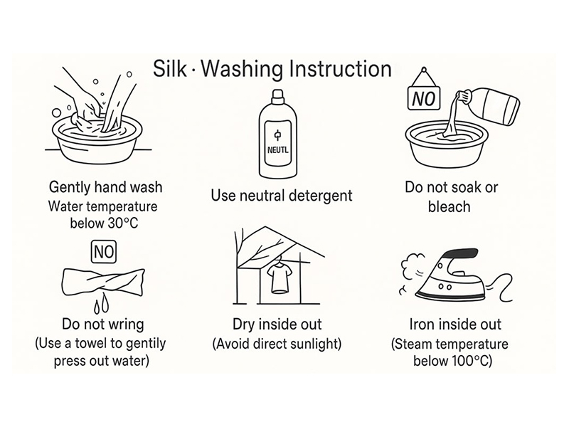 Silk Care & Washing Instructions